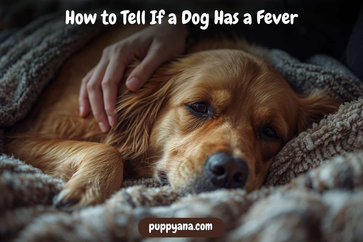 How to Tell If a Dog Has a Fever