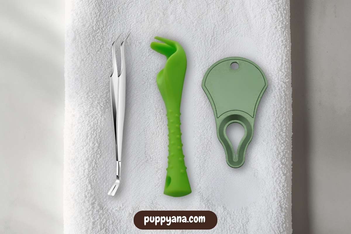 Tools for Remove a Tick from a Dog Tools for Remove a Tick from a Dog