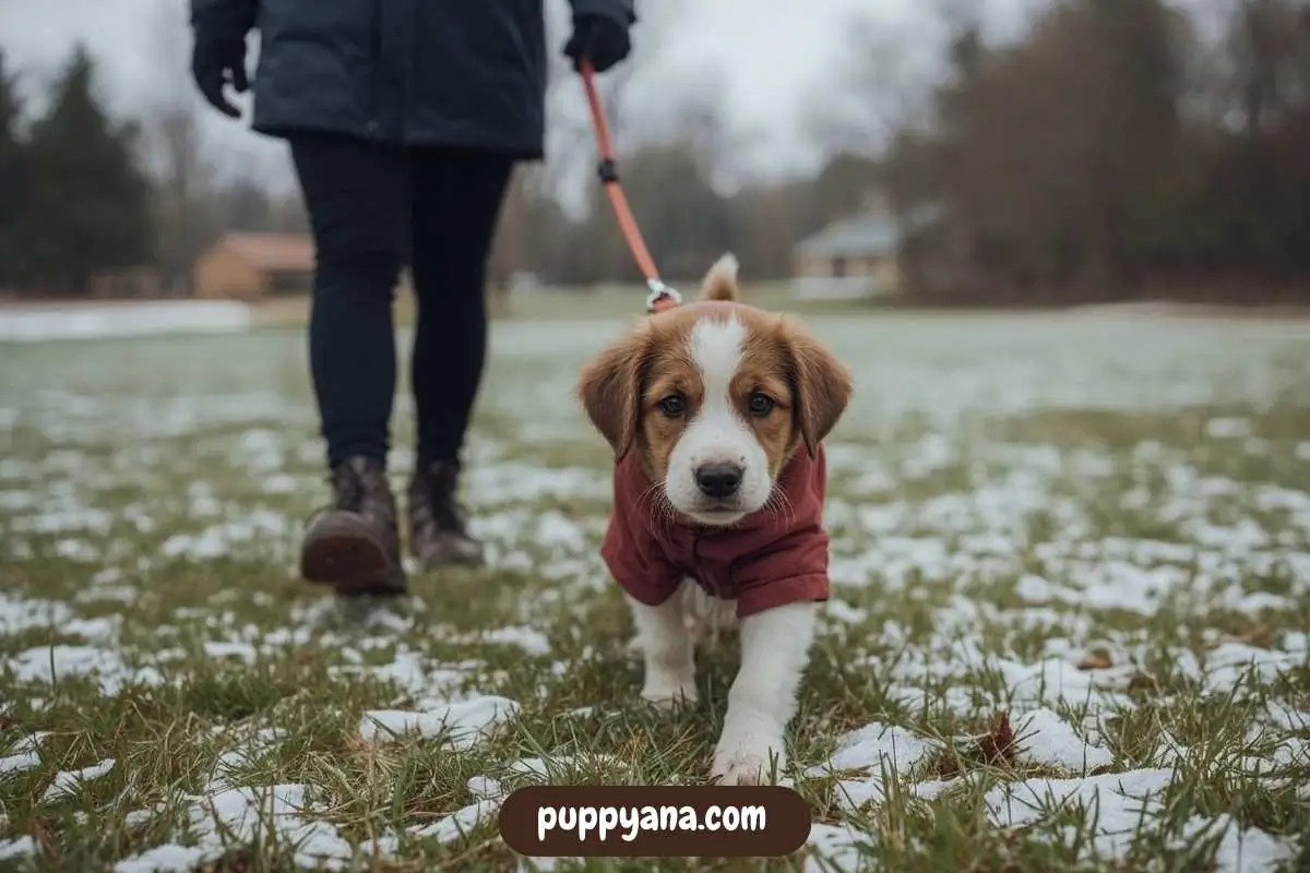 Can Puppies Go Outside in Cold Weather