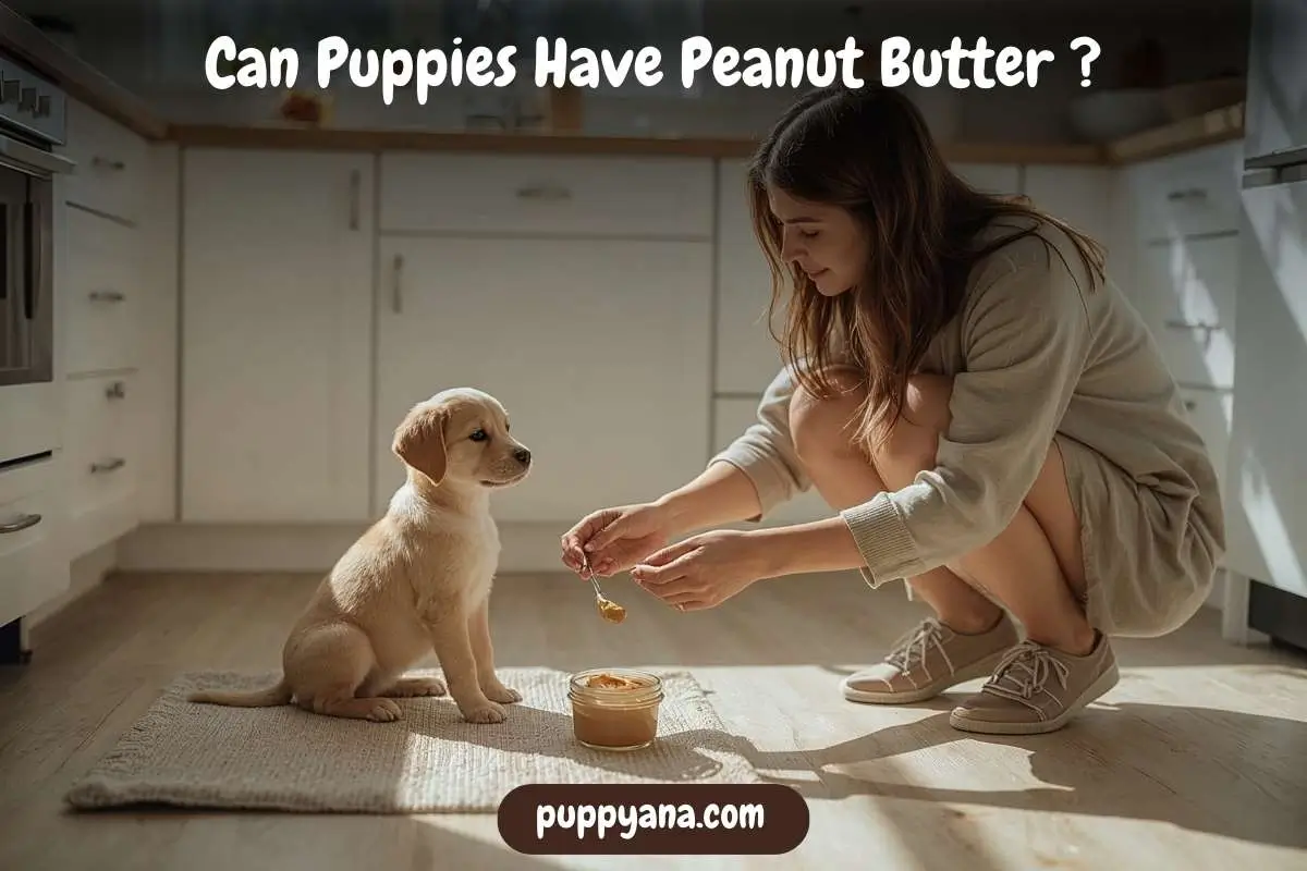 Can Puppies Have Peanut Butter