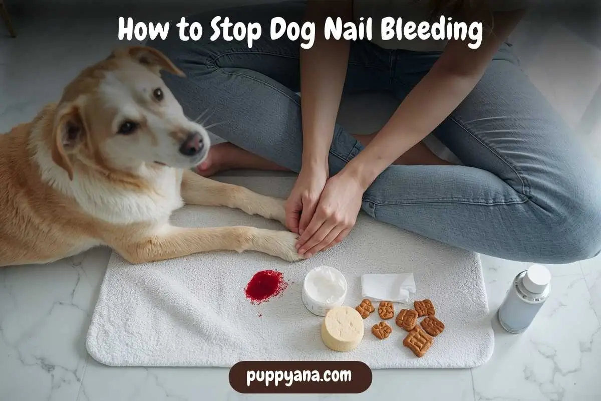 How to Stop Dog Nail Bleeding