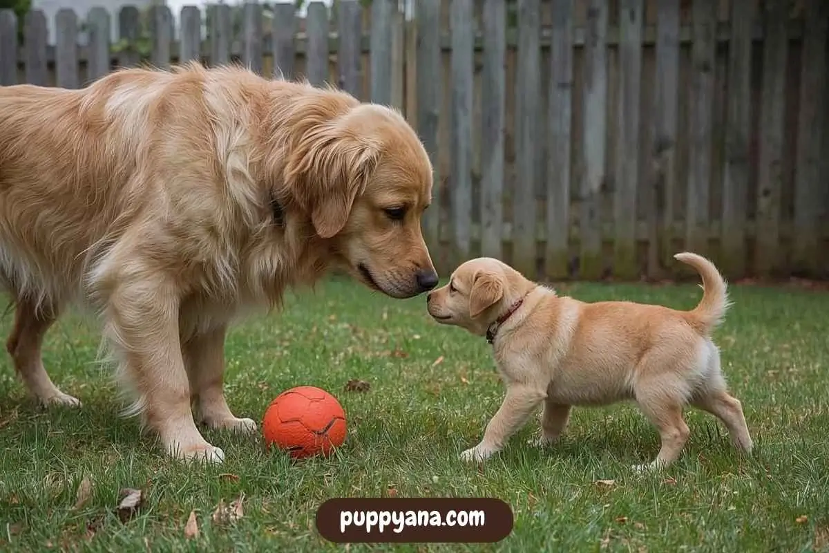 How to Stop a Puppy from Biting By Socialize with Adult Dogs