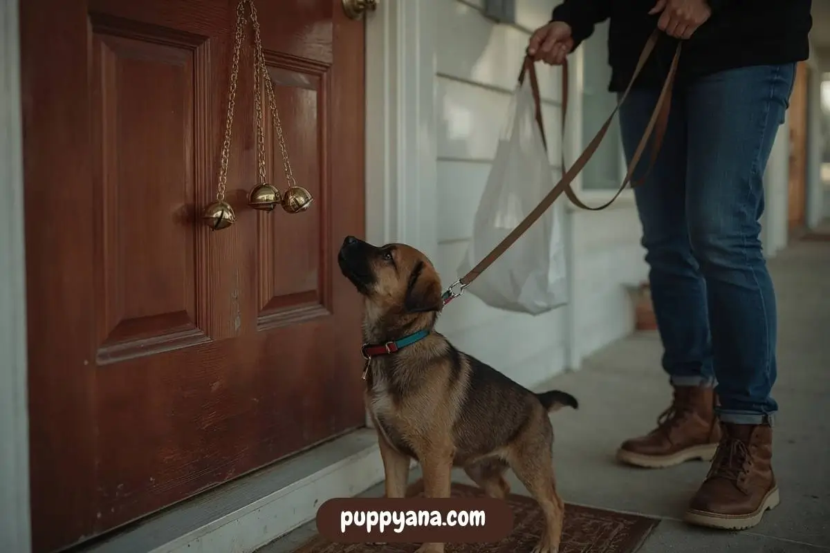 How to Train a Puppy to Toilet Using a Bell