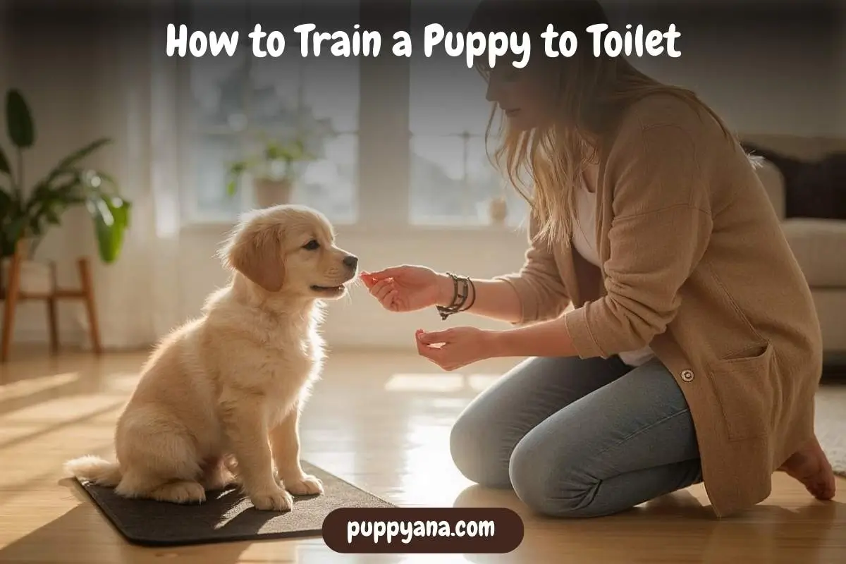 How to Train a Puppy to Toilet