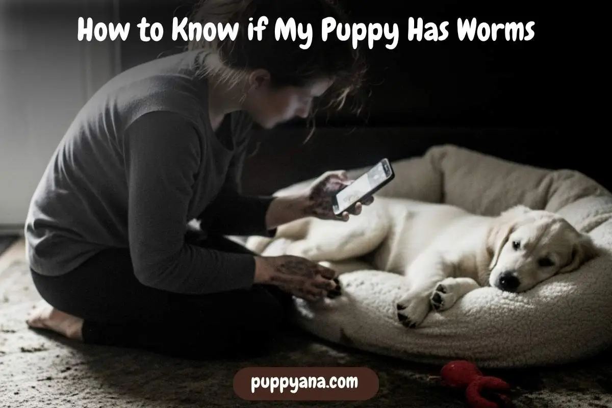 How to Know if My Puppy Has Worms