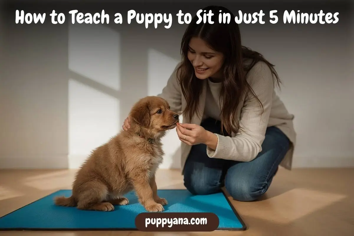 How to Teach a Puppy to Sit in Just 5 Minutes