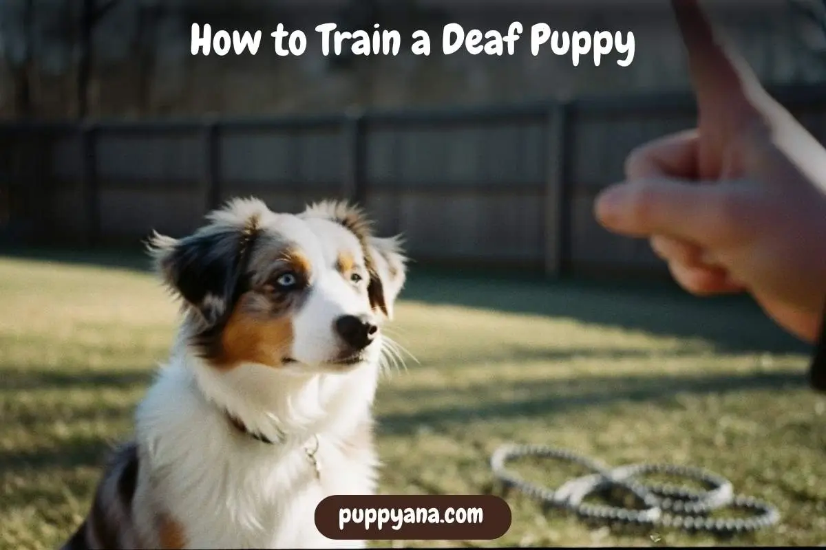 How to Train a Deaf Puppy