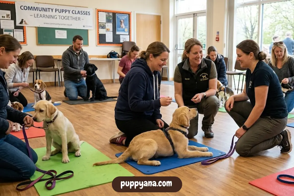 How Long Does It Take to Train a Puppy wirh Community Class